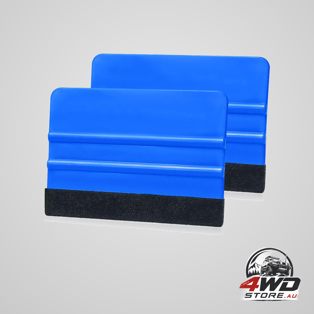 Wallpaper smoothing tool, vinyl felt squeegee for window tint film and peel and stick wallpaper, 2 pack