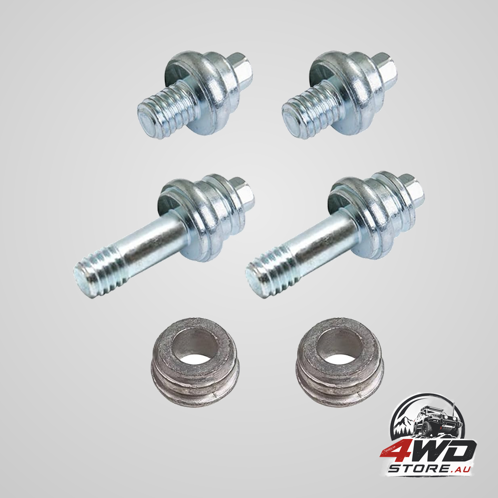3/8 inch side post battery terminal bolt, side post extender stud for GM post, 2 pairs with spacers