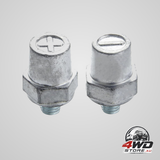 3/8-16 thread male lead side post battery terminal charging posts for GM post, 2 pack
