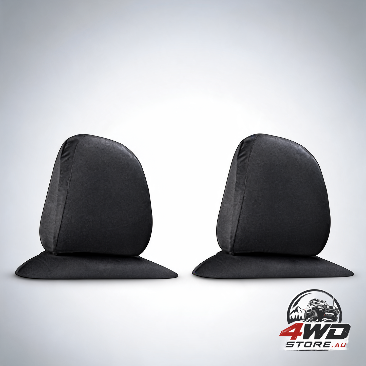 Car headrest covers, anti-dirty soft all-season seat head rest protectors for truck and SUV, 2 pack