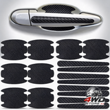 16 piece car door handle scratch protector, door handle cup protective films in black