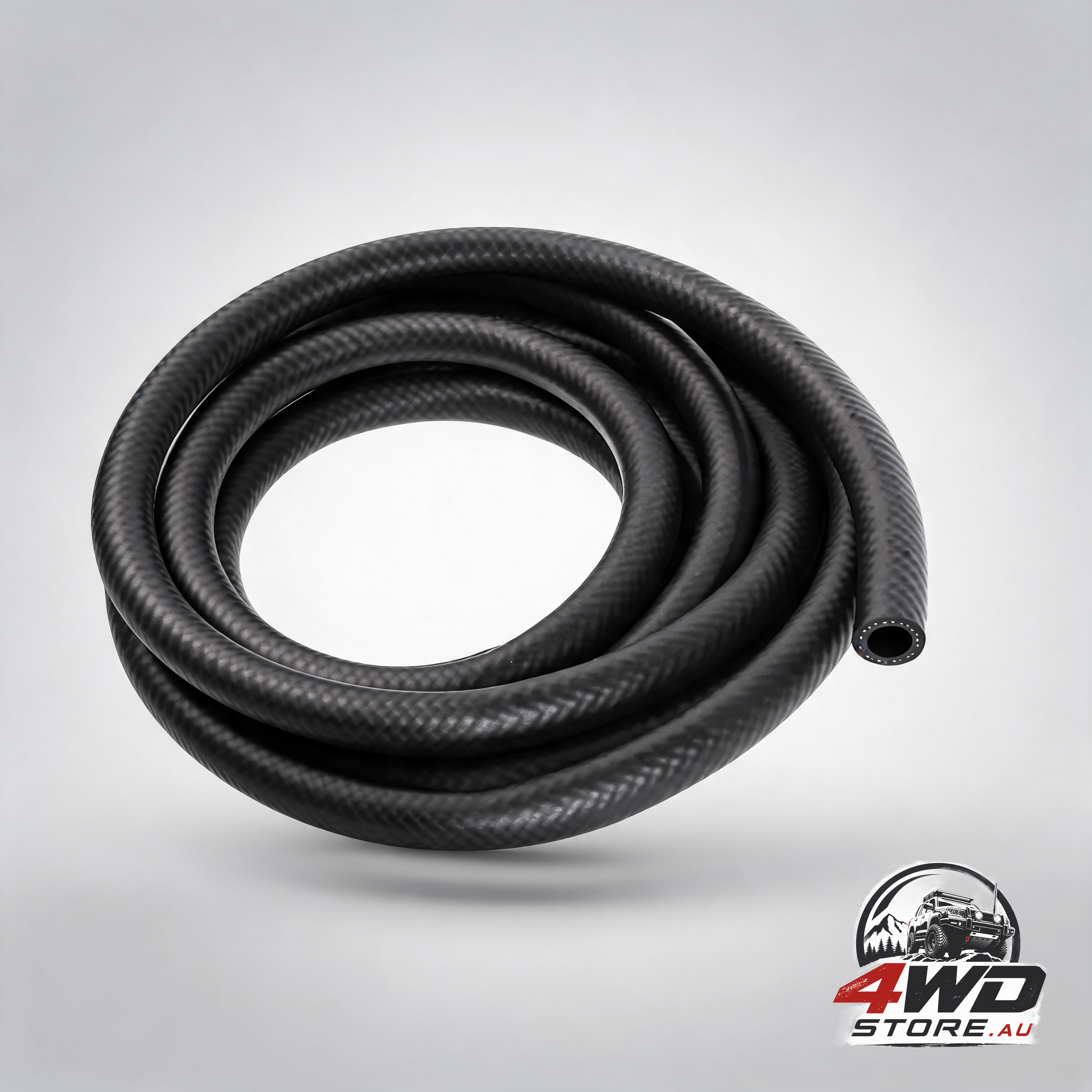 1/4 inch ID NBR rubber hose, 5 feet fuel line transfer hose for small engines in black