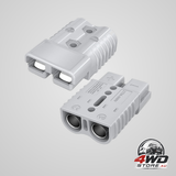 175A battery quick connect disconnect connector, 600V 1/0AWG cable plug kit for car winch, 2 pack