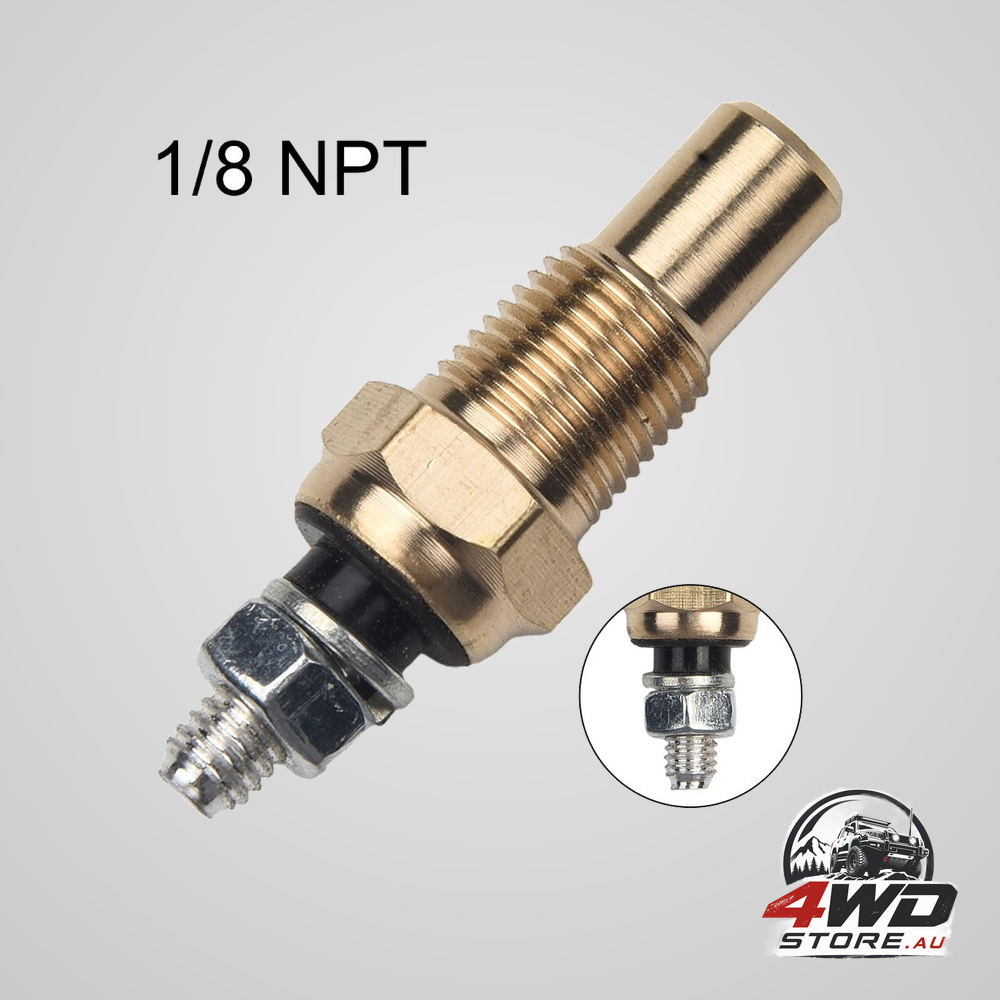 Car oil and water temperature sensor, single connection coolant temp sensor 1/8 NPT 4.2cm