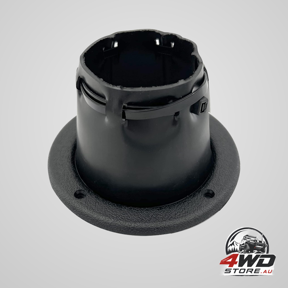 Cable boot throttle shift organiser, boat transom steering wire boot 4.7 inch in black