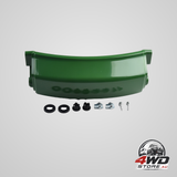 Tractor front bumper upper hood kit for John Deere LT133, LT155, LT166 and LT180, green AM128998