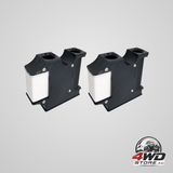 Boat fender hanger, for rails and cleats clips bumper adjuster