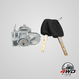 Front left door lock cylinder with 2 keys car engine start ignition cylinder locking for ford for focus S-Max 1552849