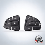 Pair car steering wheel switch button cover for mercedes for benz W176 W166,W292