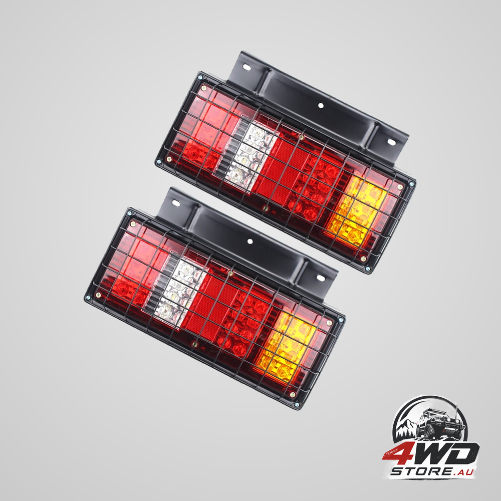SWETRACE tail lights ABS LED for truck night driving 2Pcs 13.4x8.2x0.2In