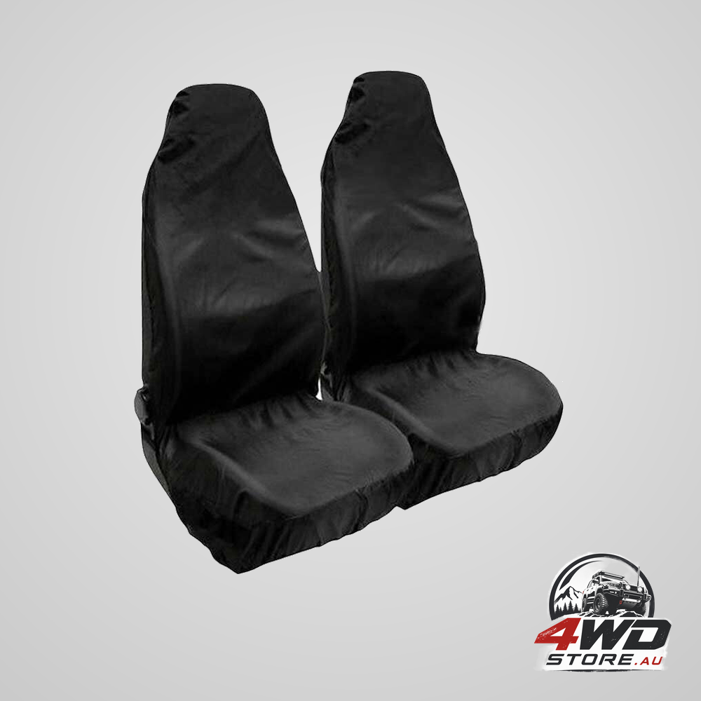 SWETRACE 2Pcs breathable car seat cover in black for SUV seat covers and truck seat protector