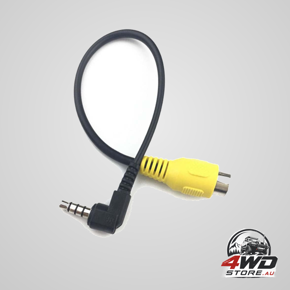 Masteelf 2 .5mm conversion line reverse camera backup for car man black