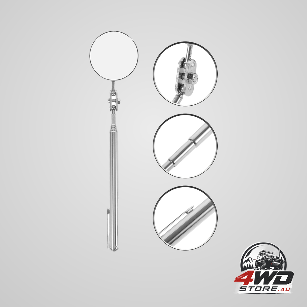 SWETRACE extending inspection mirror telescoping mirror tool metal 1Set for pipeline inspection