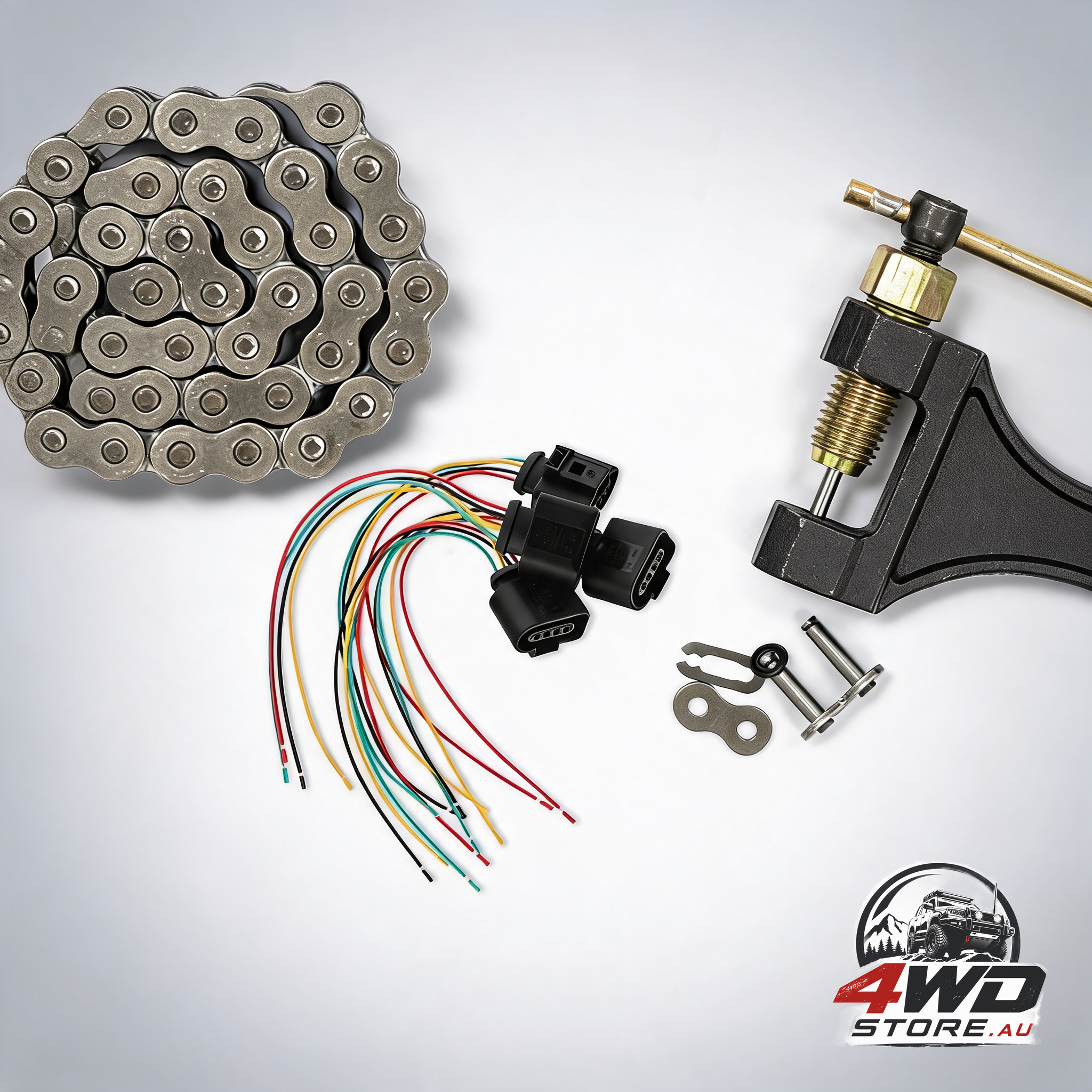 SWETRACE wiring connectors automotive 4Pcs ignition coil wire harness abs black for enhanced performance