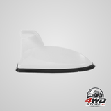 SWETRACE 1Pcs car antenna top cover white plastic car roof antenna for car owners use
