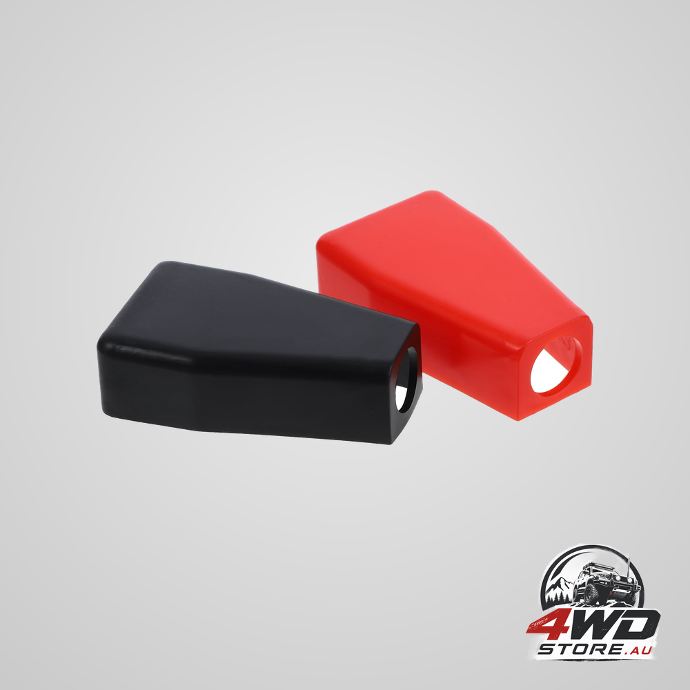 SWETRACE 2Pcs red battery terminal covers for automotive repair terminal blocks connector socket