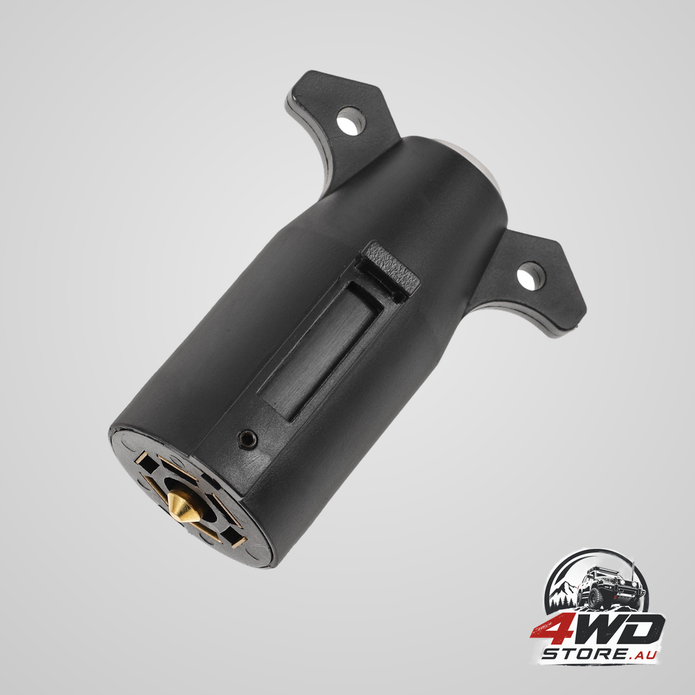SWETRACE 1Set trailer connector wire plug 8.00X7.00X4.40CM for trailer wiring harness in black colour