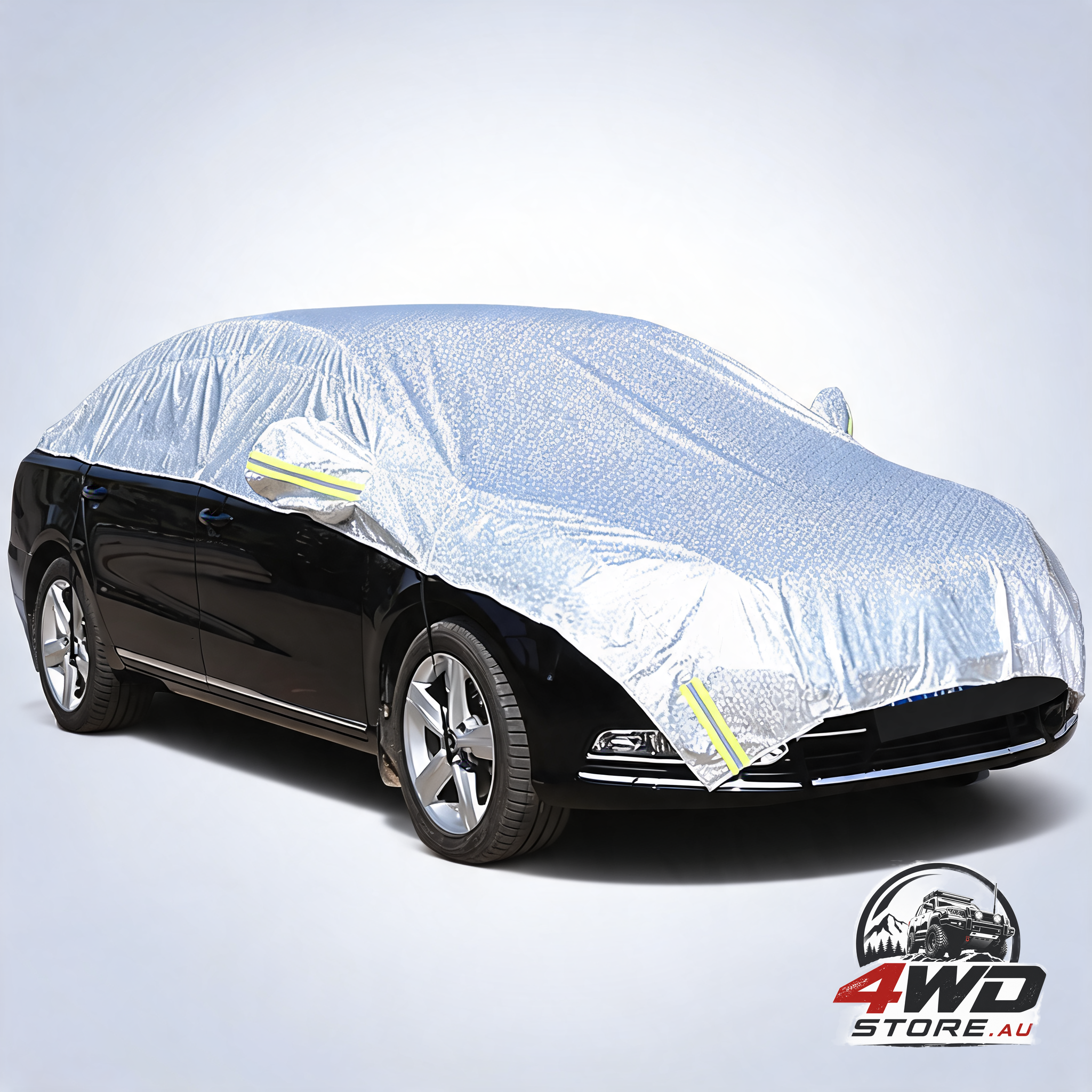 Waterproof car cover all weather for automobiles, outdoor sun UV rain dust wind snow protection for sedan