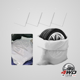 4Pcs Extra-Large tyre Covers,Tutuviw tyre storage Bags,Waterproof dustproof wheel protective Cover,Automotive accessories