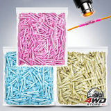 1500 PCS heat shrink butt connectors, 16-14 AWG 22-16 AWG 12-10 AWG waterproof electrical insulated crimp wire splice for