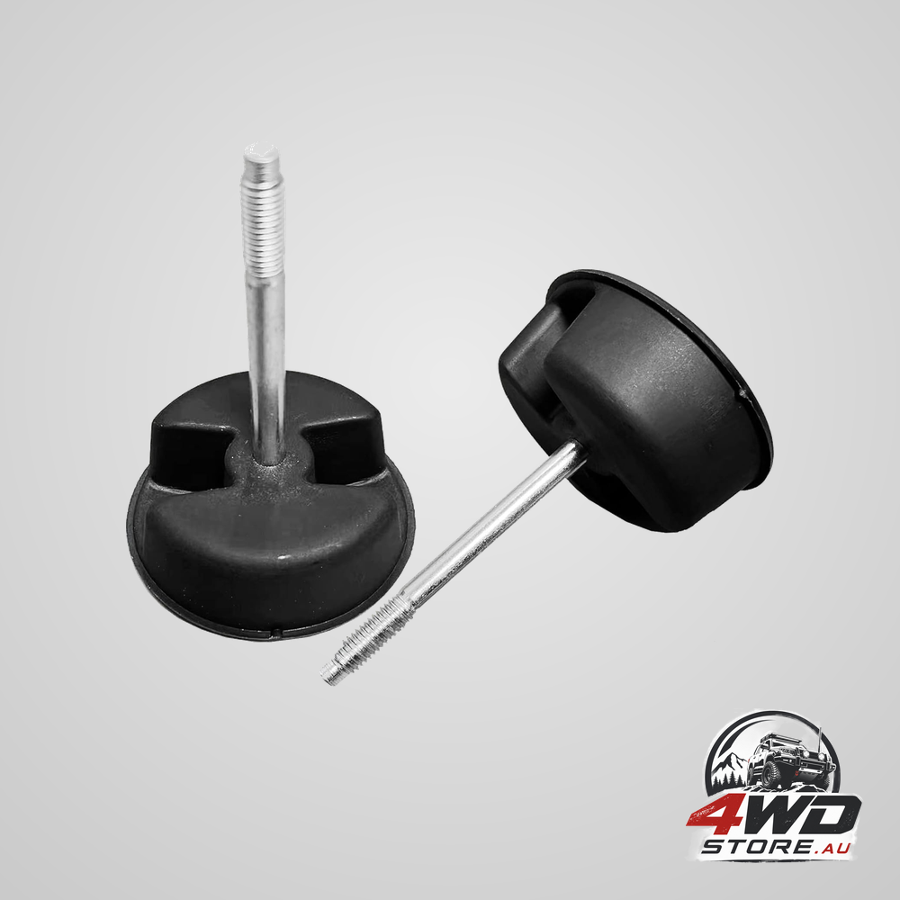(2-Pack) hardtop top targa mounting knob screw | compatible with 07-19 wrangler | perfect for JK 2dr and unlimited 4dr |