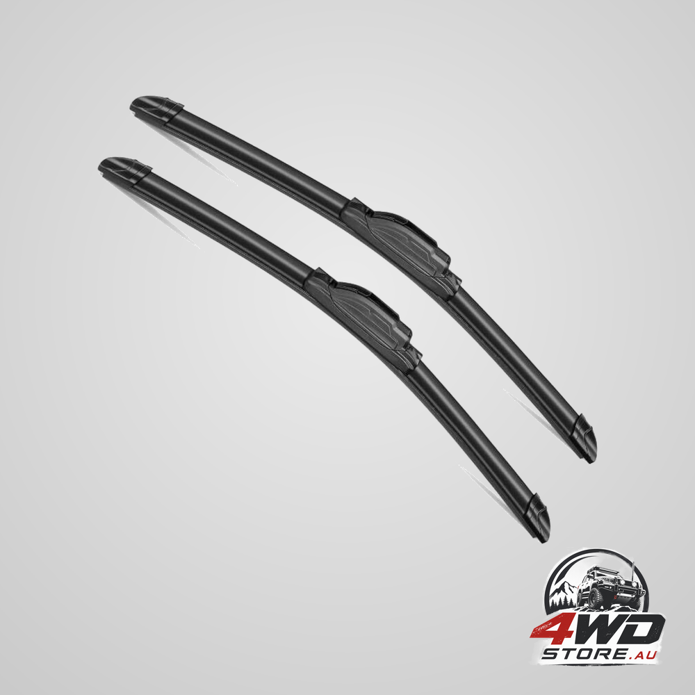 2Pcs windshield Wipers-22 + 22 premium All-Seasons auto windshield wiper blades for my car (Set of 2)-J-Hook