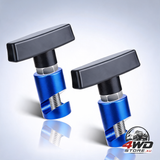2 PCS car hood prop struts clamp, hood strut clamp, car lift support retaining clip, 0.43 inch hood lift support clip for