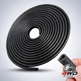 32Ft(10M) door edge guard black car guards protector for cars rubber auto trim u shape build in metal sheet no need adhesive