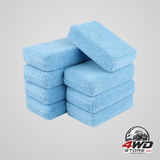 Microfiber applicator Pad-8Pack, car wash sponge, premium microfiber sponge and cleaning pads, perfect for effortless wax