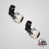 1/2 Npt push to connect air fitting 1/4 inch OD tubing elbow air line quick connect fittings male threaded 90 degree push in