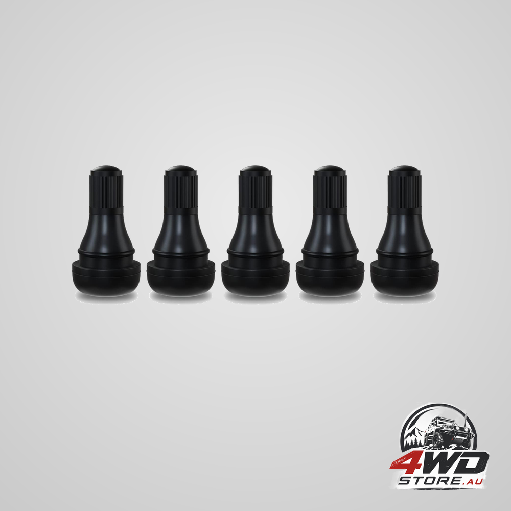 TR412 rubber snap-in short black tyre valve stem for tubeless 0.453 inch 11.5mm rim holes on standard vehicle tyres