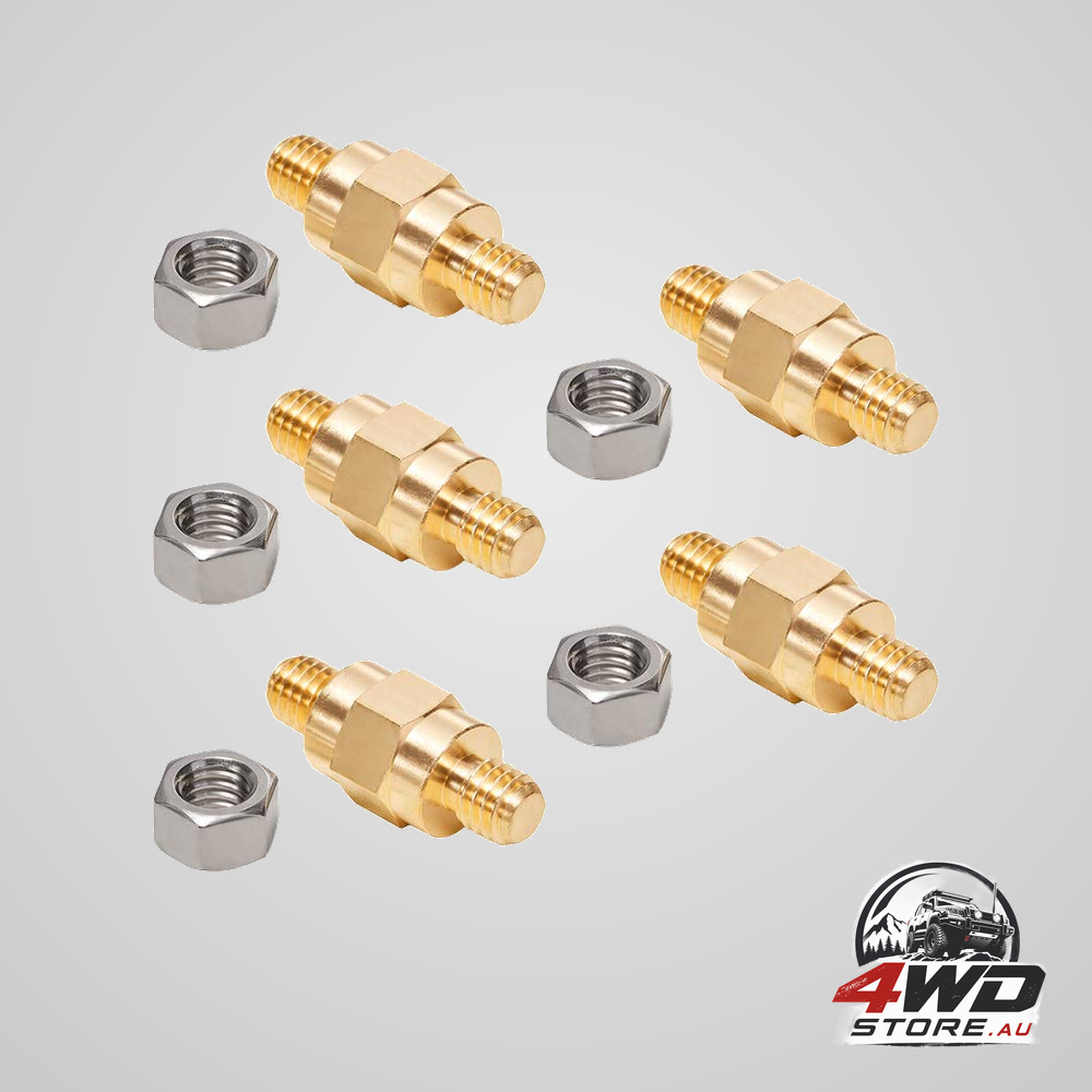 Side post battery terminal bolt compatible with GM and other accessories to Battery,Standard battery post stud extender
