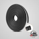 Car door edge guards, 16ft 5m U-shape automotive door entry protector trim for most cars