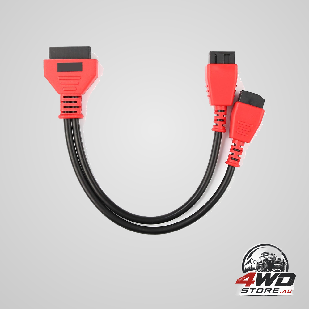 Cable adaptor for Chrysler 12+8 programming connector, fits Autel DS808 and Maxisys scanners