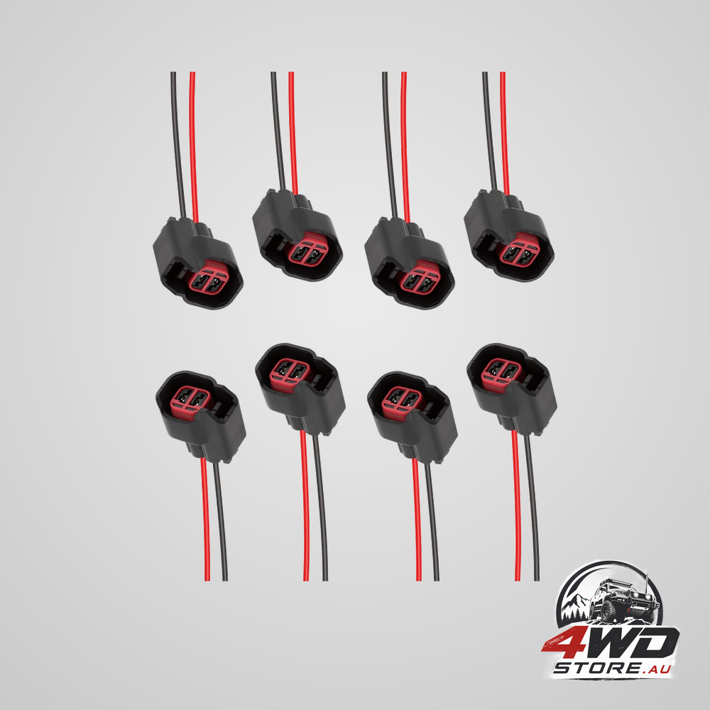 8 pack fuel injector connector pigtails for Dodge, Ford and Chevrolet, replaces 5013995AA