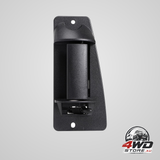 Rear left exterior door handle for 1999-2007 Chevy Silverado and GMC Sierra, replaces 15758172