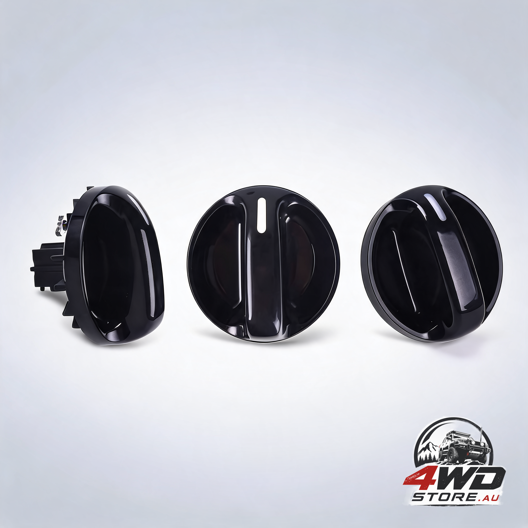 3 pack Tundra AC knobs for 2000-2006 Toyota Tundra heater controls, replaces 55905-0C010