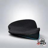 Memory foam car seat cushion for sciatica and lower back pain relief, black