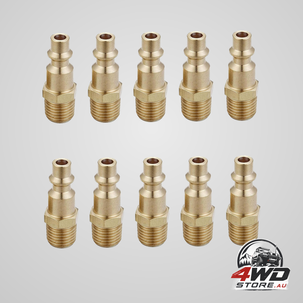 10 pack 1/4 inch adapters and connectors, general purpose, durable and rustproof