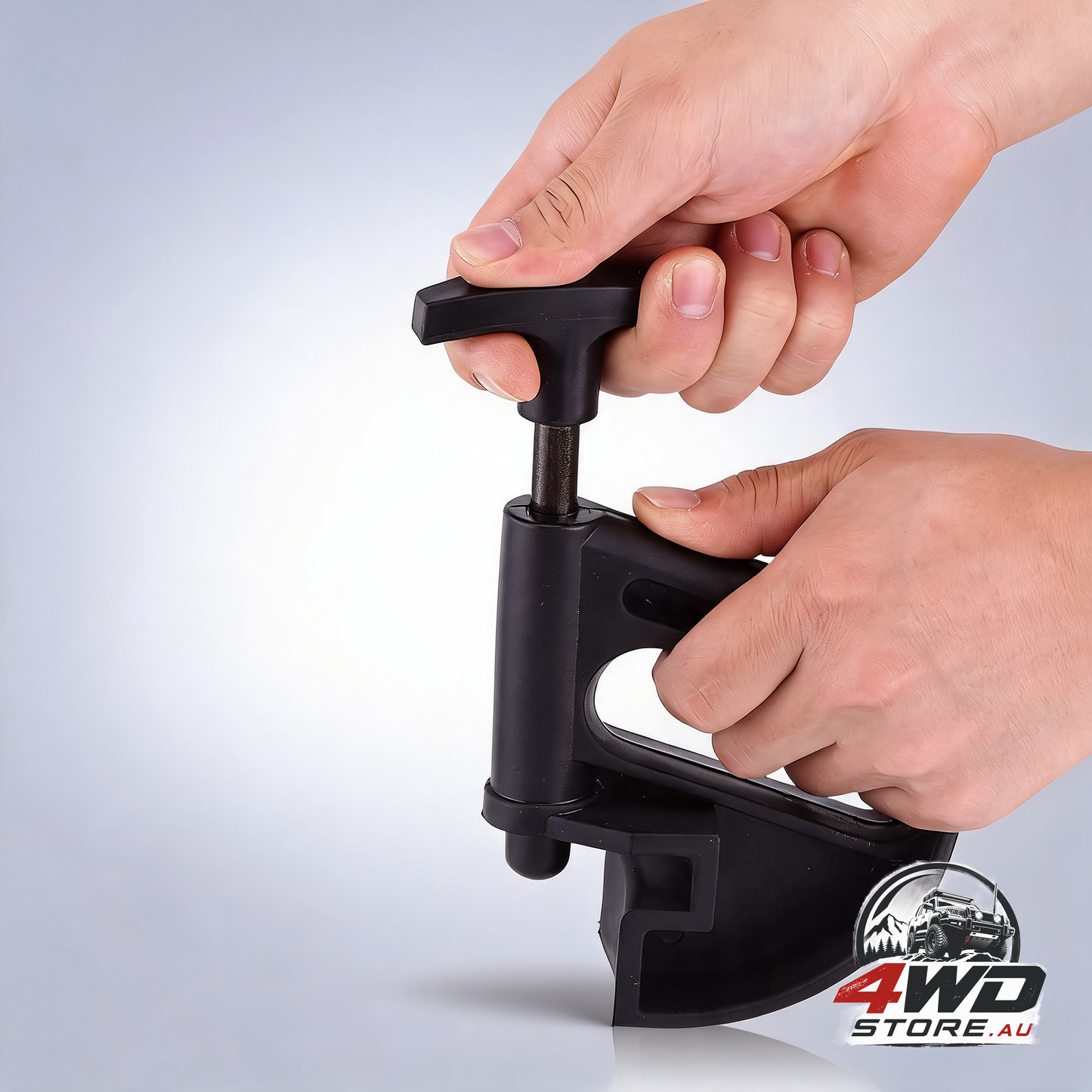 Tyre changer, drop centre tool with tyre clamp, universal rim clamp for wheel changing