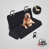 Waterproof dog car seat protector mat, fits most vehicles, 60 x 120cm, black