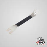 Car dashboard and door panel removal tool, multifunctional trim and clip tool, scratch-free