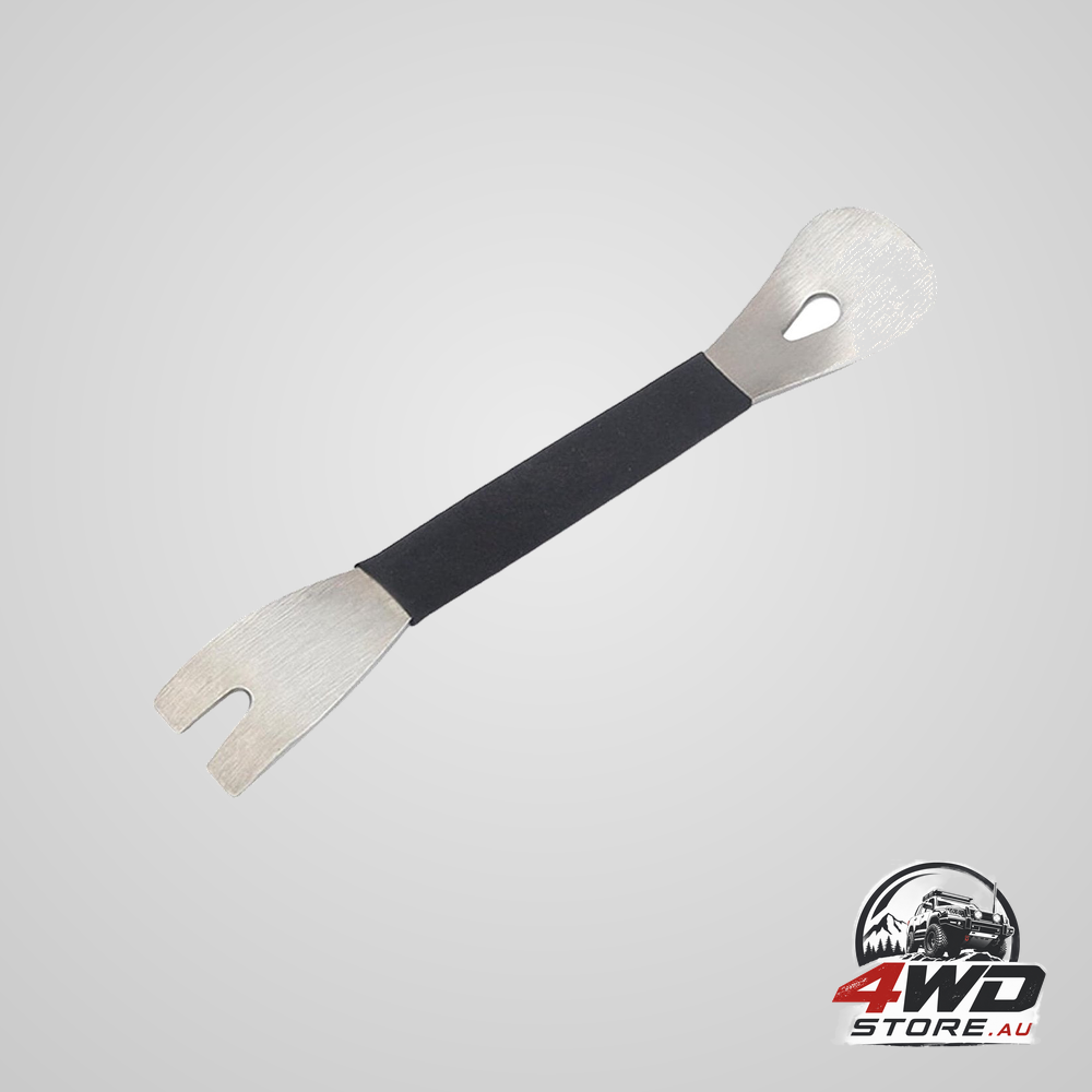Car dashboard and door panel removal tool, multifunctional trim and clip tool, scratch-free
