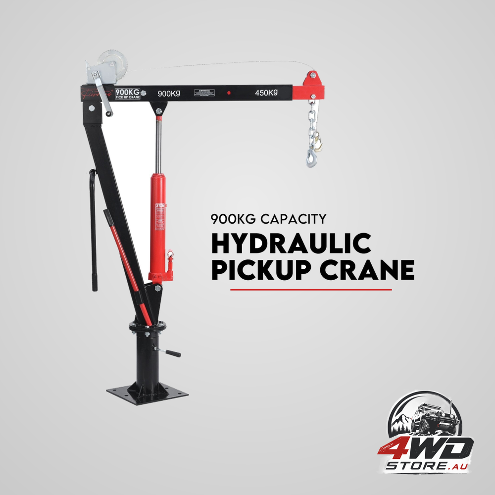900kg swivel hydraulic crane hoist jack for ute, trailer and truck, pick up lift