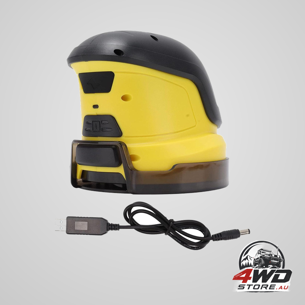 Electric snow scraper with rotating disc for de-icing and thawing car windows