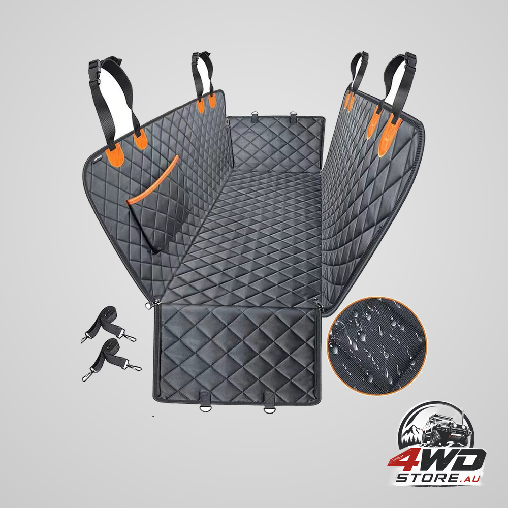 Dog car back seat cover, waterproof scratch-resistant non-slip pet protective mat