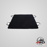 Waterproof stain-resistant pet car seat cover for backseat, durable and easy to clean, black