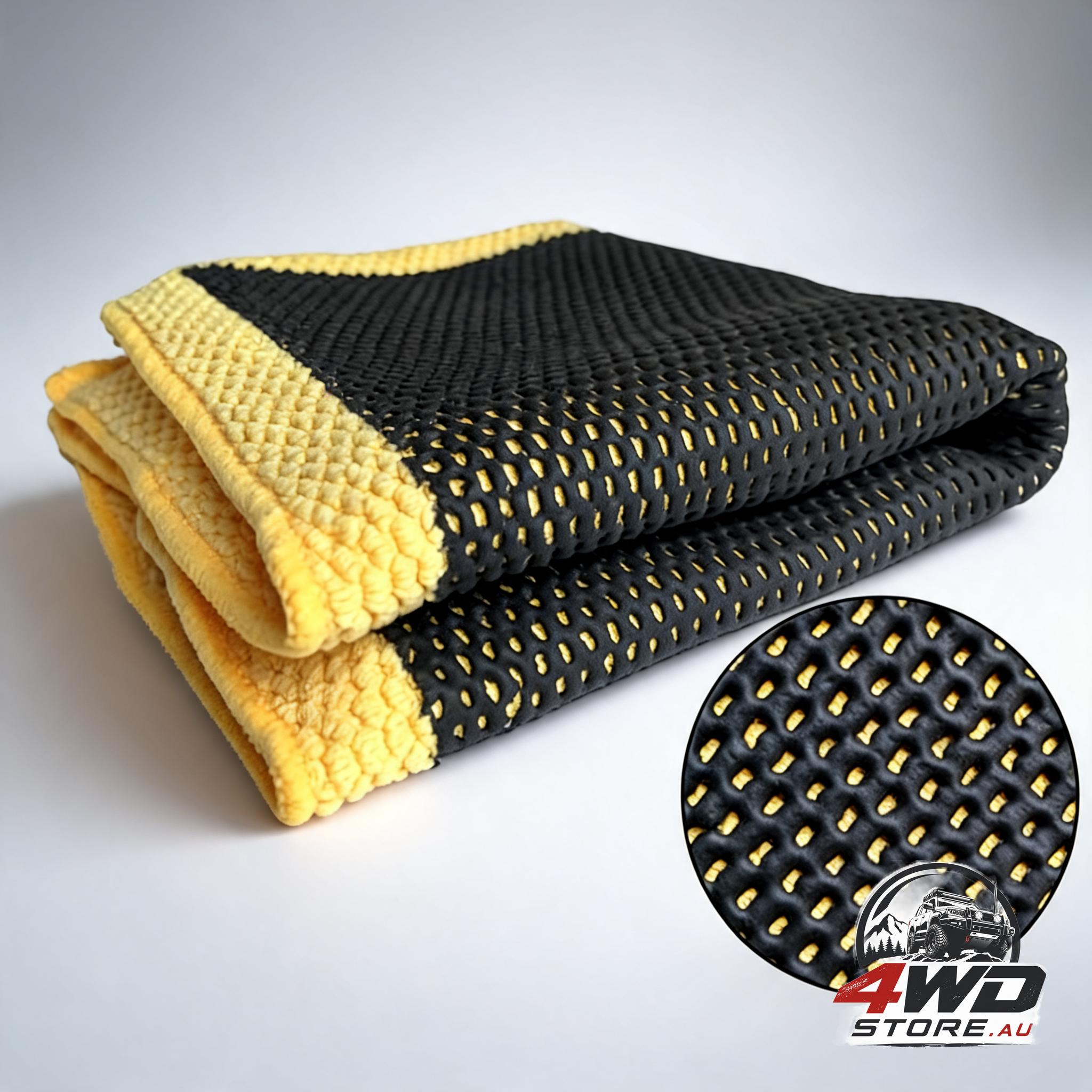 EPC 3D clay towel car cleaning cloth, removes resin, tar, flies and bird droppings, yellow