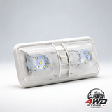 12V RV interior LED ceiling light, double dome light for boat, camper and caravan