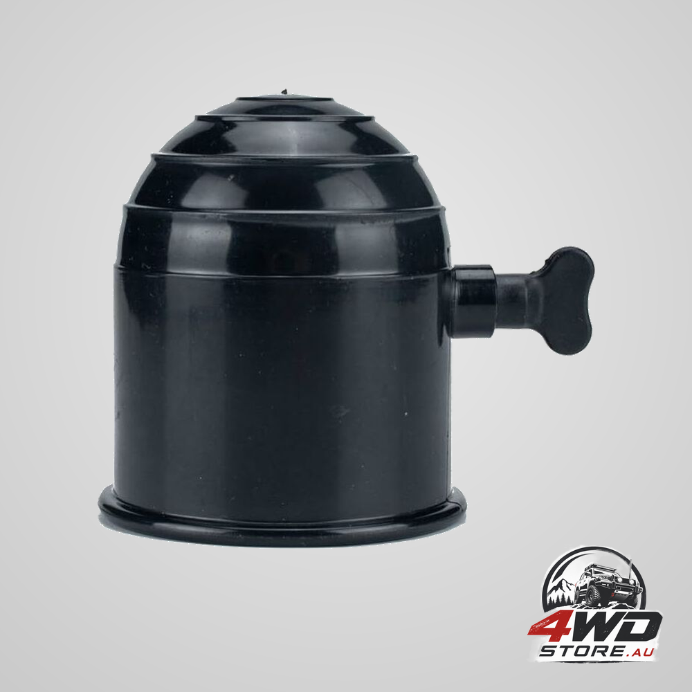 Trailer hitch ball cover, 50Mm universal cap tow protective black